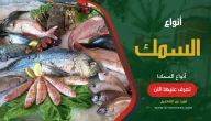 أنواع السمك وأفضل أنواعة