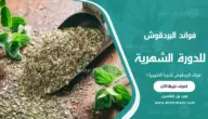 فوائد البردقوش للدورة الشهرية