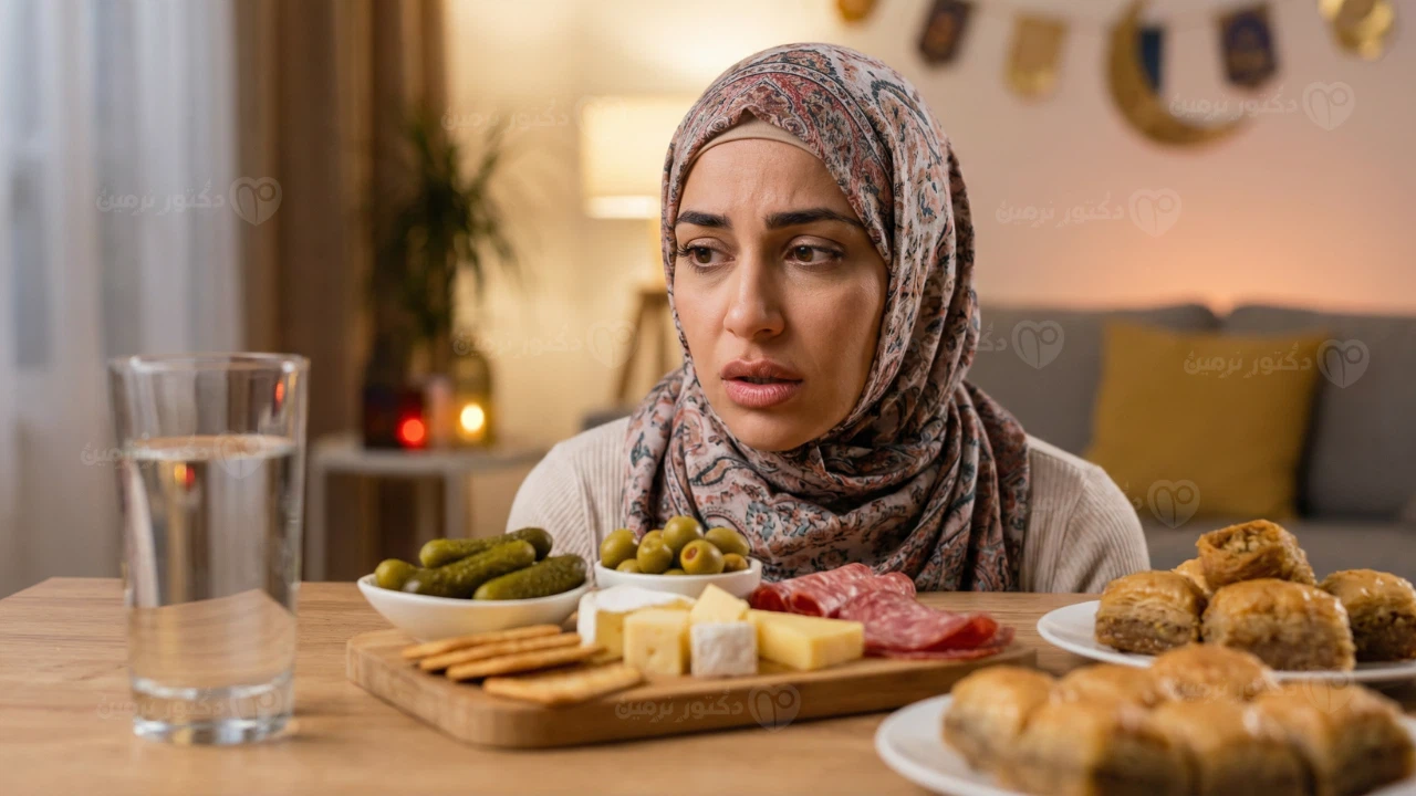 أطعمة تسبب العطش في رمضان وأسباب زيادة الشعور بالجفاف أثناء الصيام