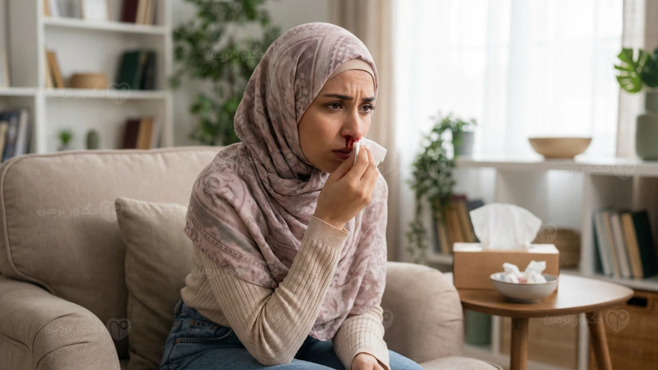 اسباب نزيف الانف وأهم العوامل المؤدية لحدوث النزيف الأنفي المفاجئ