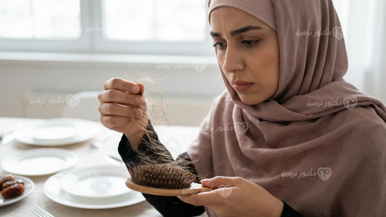 تساقط الشعر في رمضان وأسبابه المرتبطة بالتغذية والصيام