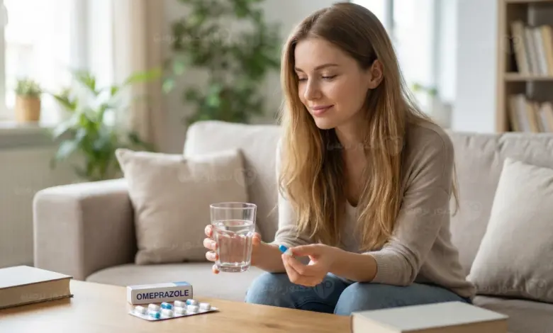 أوميبرازول واستخداماته في علاج الحموضة وقرحة المعدة