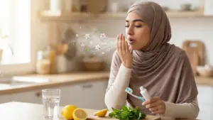 التخلص من رائحة الفم في رمضان وأهم الطرق للحفاظ على نفس منعش أثناء الصيام