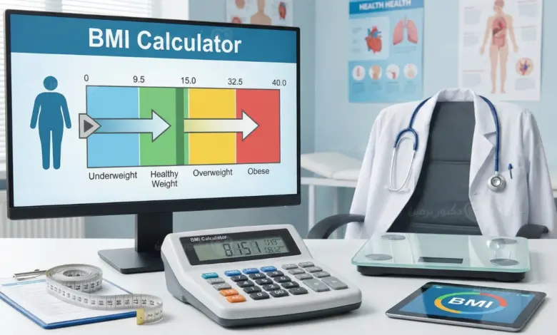 حاسبة مؤشر كتلة الجسم وأهميتها لتحديد الوزن المثالي والصحي