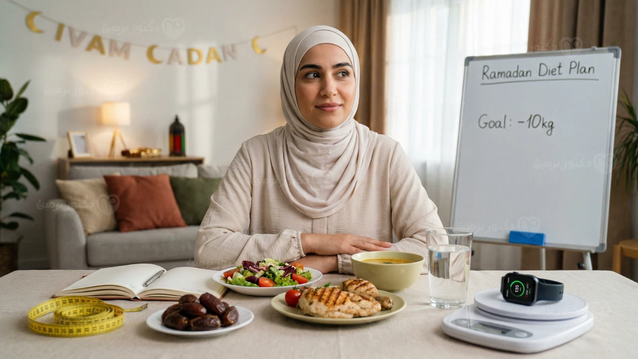 رجيم رمضان لخسارة 10 كيلو وخطة غذائية صحية لإنقاص الوزن خلال الصيام