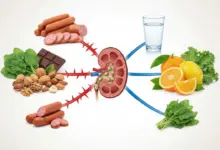 العلاقة بين حصوات الكلى والأطعمة وتأثير النظام الغذائي على تكوين الحصوات