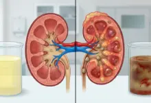 الكلى والبول: ما هو طبيعي وما هو مرضي؟ وأهم الفروقات بين الحالة الطبيعية والمرضية