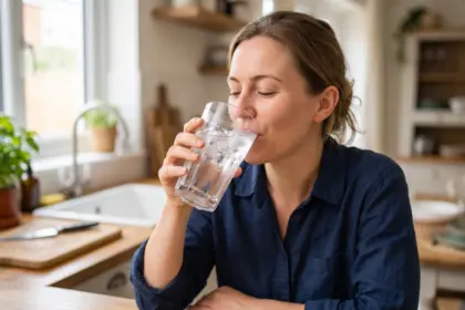 شرب الماء البارد وفوائده وأضراره وتأثيره على ترطيب الجسم في الطقس الحار
