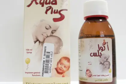 اكوا بلس واستخداماته للرضع والأطفال في تخفيف المغص واضطرابات الجهاز الهضمي