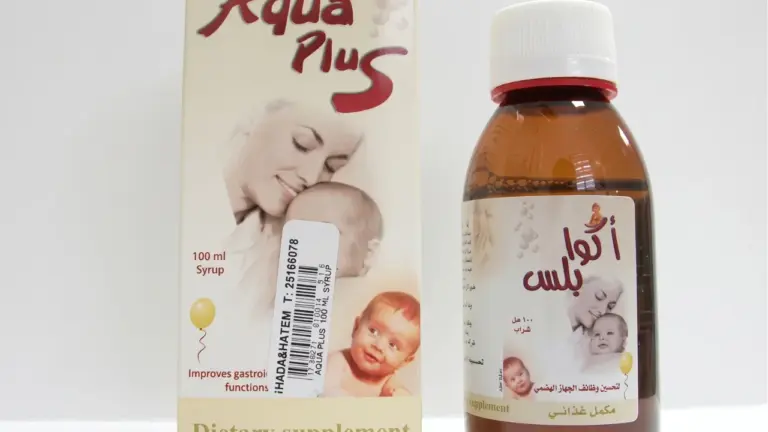اكوا بلس واستخداماته للرضع والأطفال في تخفيف المغص واضطرابات الجهاز الهضمي